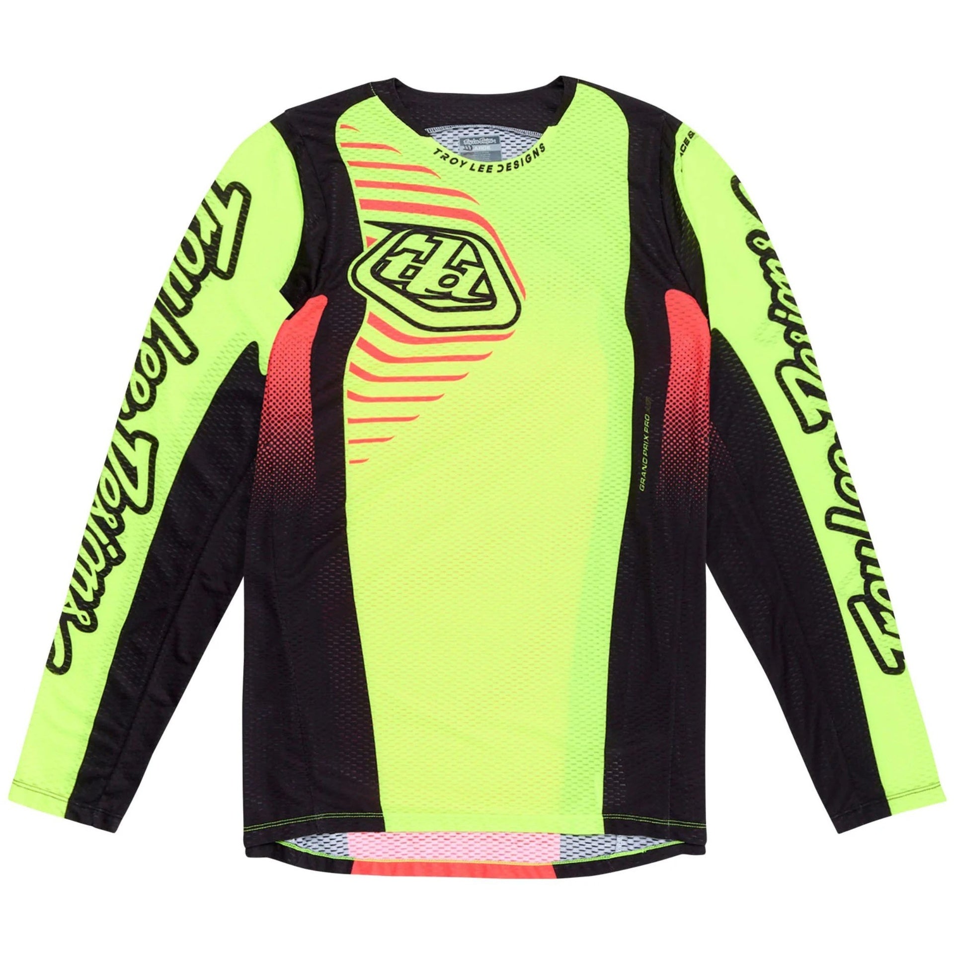 Jersey Troy Lee Designs Gp Pro Air Ripple Glo Yellow / Infra Red